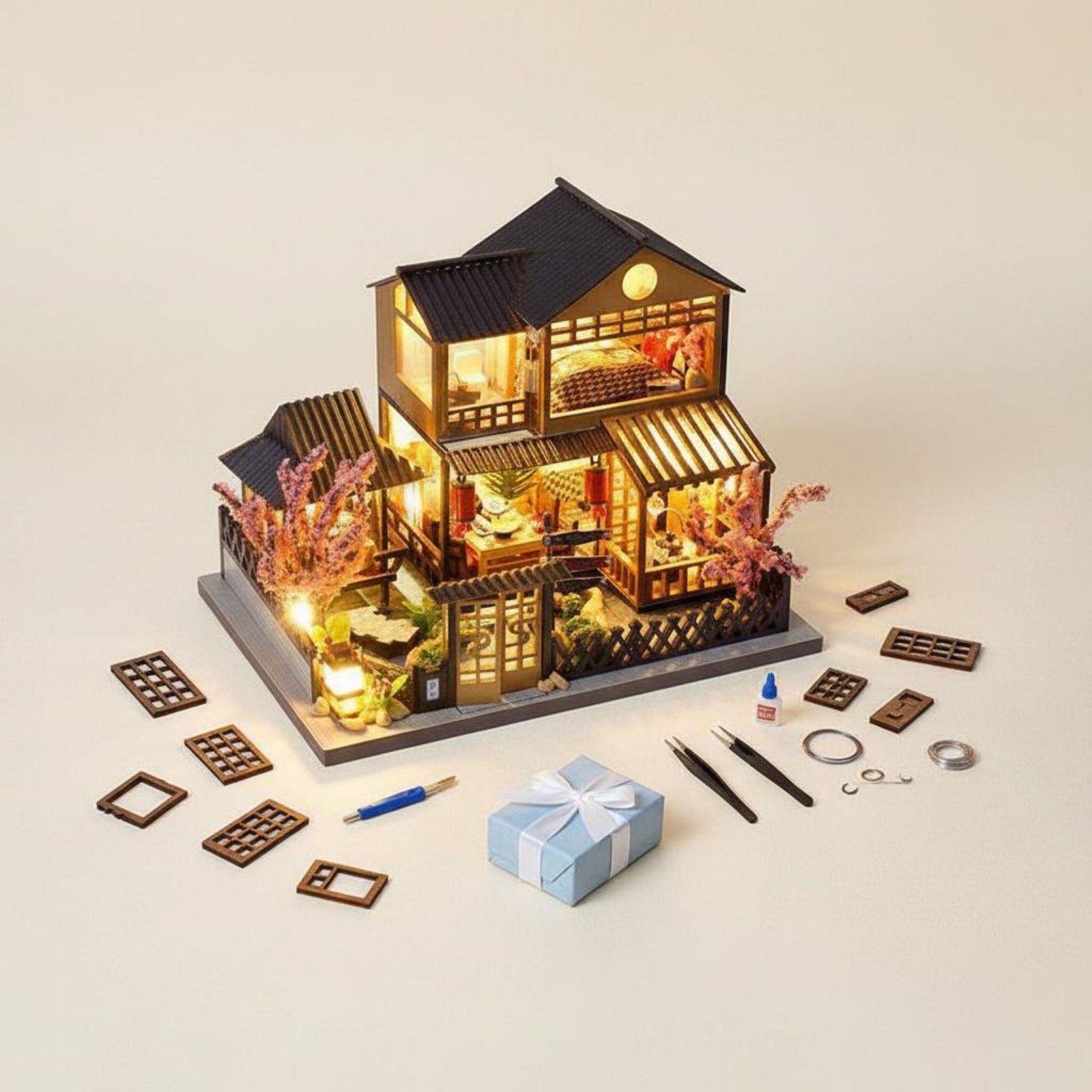 Üç Boyutlu Ahşap Model Ev Yara - Model Kit Japanese incelemesi ve fiyatı