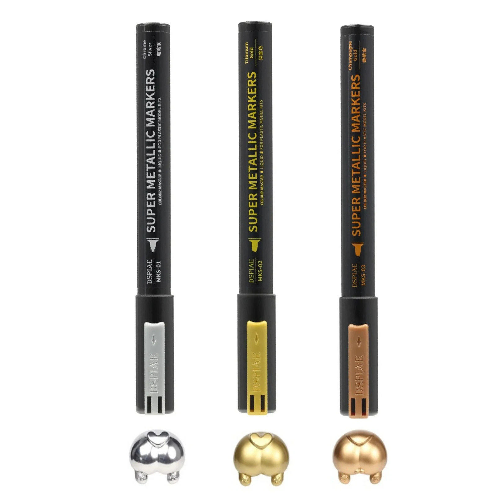 DSPIAE MKS Süper Metalik Renk  - Model Kit Markers incelemesi ve fiyatı