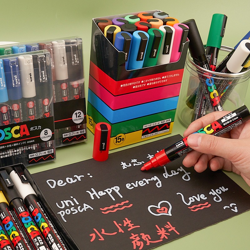UNI POSCA işaretleyici kalem s - Model Kit Markers incelemesi ve fiyatı