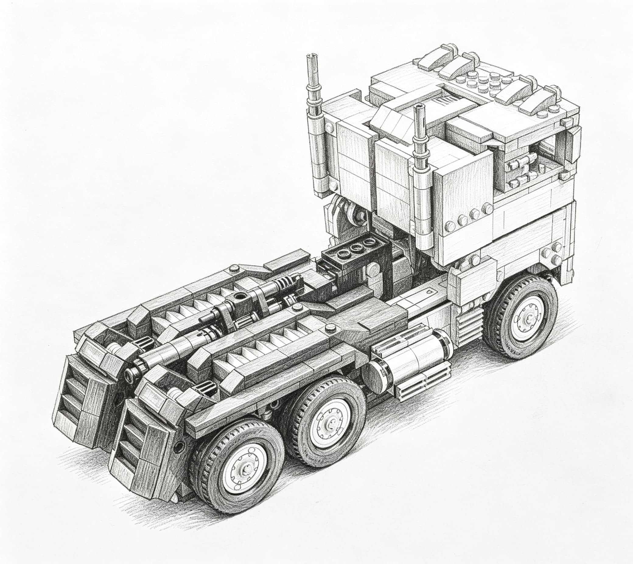 YENİ 1:8 Ölçekli 1508 Parça Te - Model Kit Brands incelemesi ve fiyatı