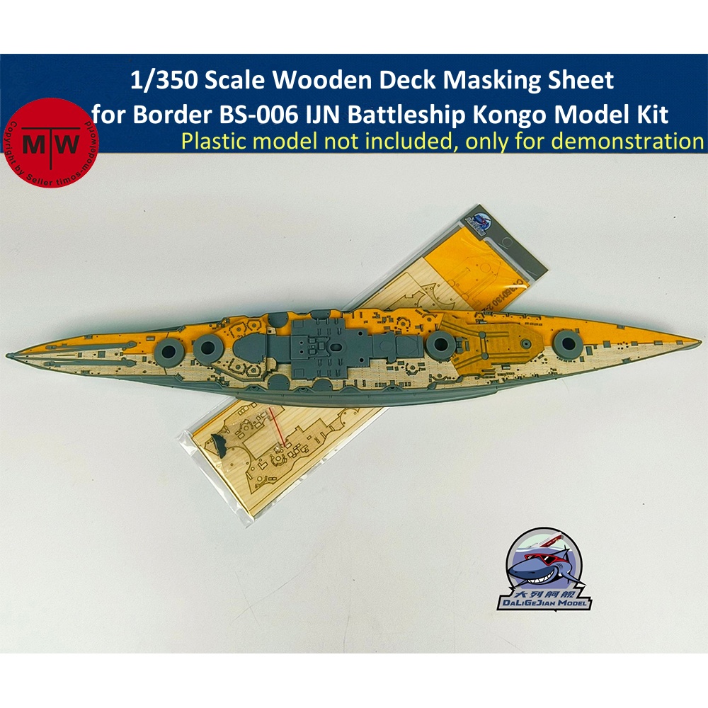 1/350 Ölçekli Ahşap Güverte Ma - Model Kit Battleship incelemesi ve fiyatı