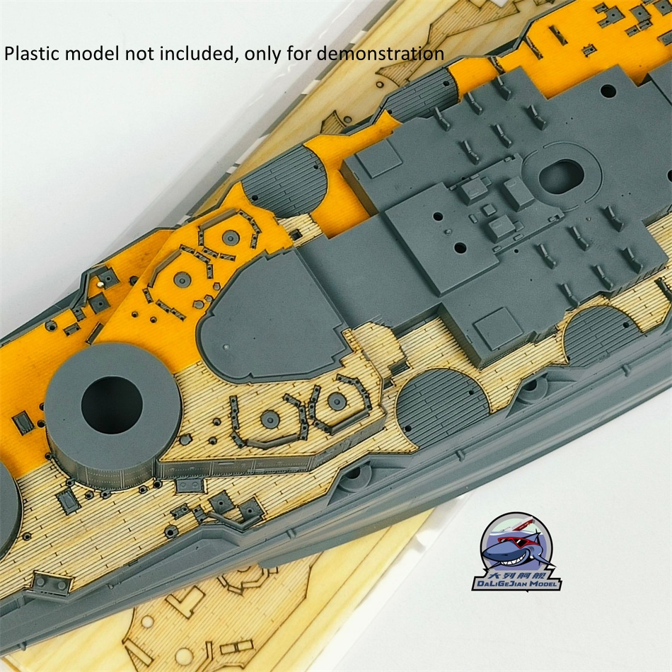 1/350 Ölçekli Ahşap Güverte Ma - Model Kit Battleship incelemesi ve fiyatı