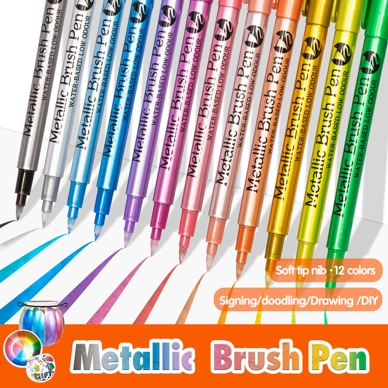 GN 12 Renk Metalik Su Geçirmez - Model Kit Markers incelemesi ve fiyatı
