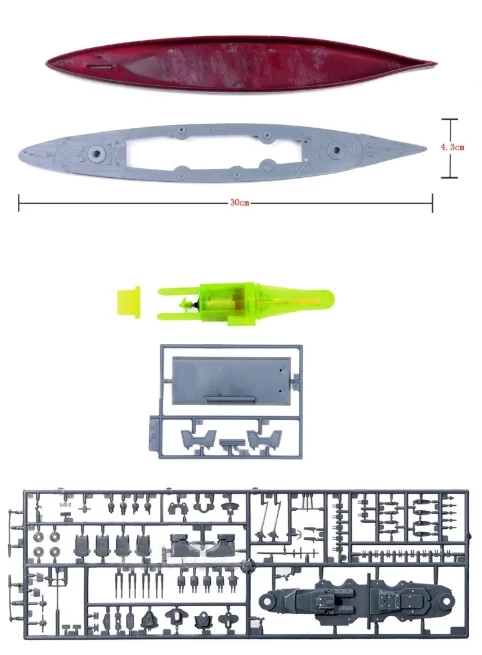 30 CM Trompetçi Montaj Modeli  - Model Kit Battleship incelemesi ve fiyatı