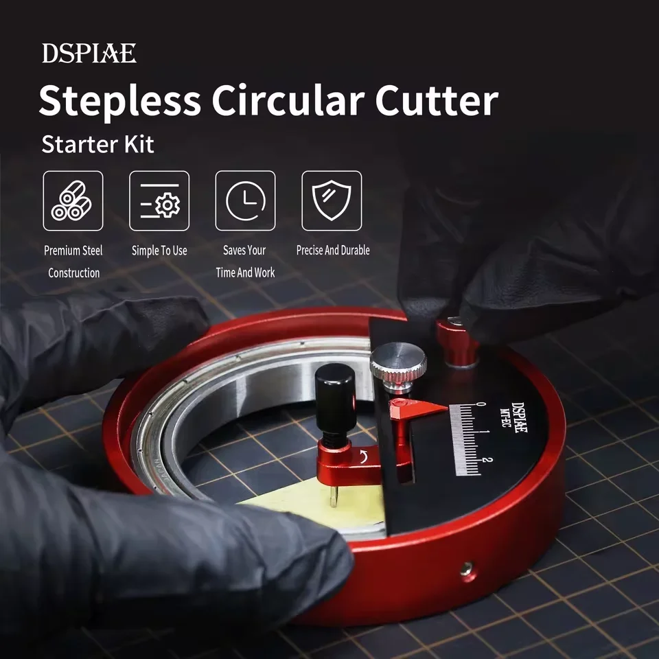 DSPIAE MT-EC Kademesiz Dairese - Model Kit Cutter incelemesi ve fiyatı