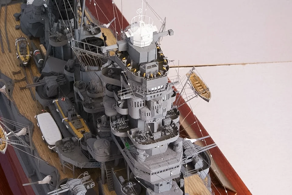 1:200 Ölçekli WW2 Savaş Gemisi - Model Kit Battleship incelemesi ve fiyatı