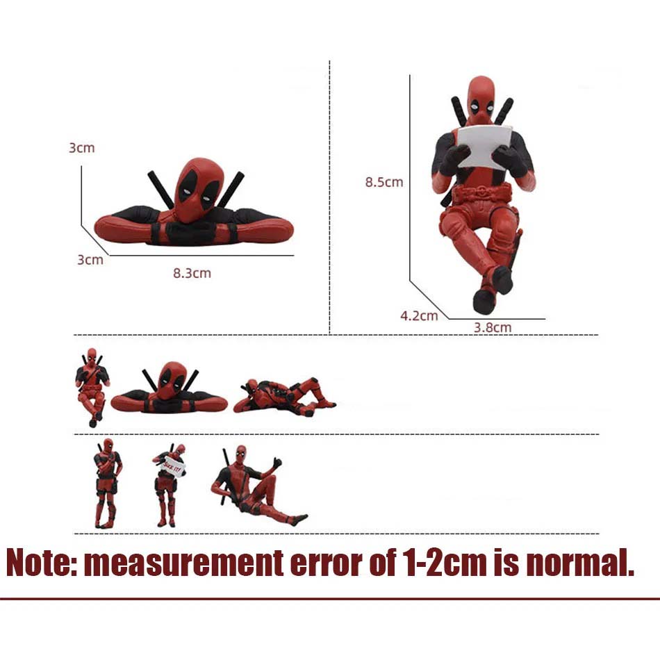 Yeni Anime Deadpool Aksiyon Fi - Model Kit Deadpool incelemesi ve fiyatı