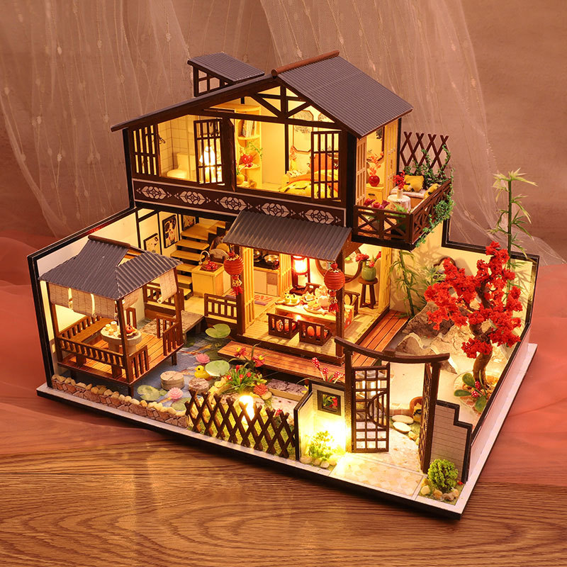 DIY ahşap minyatür Model seti  - Model Kit Japanese incelemesi ve fiyatı