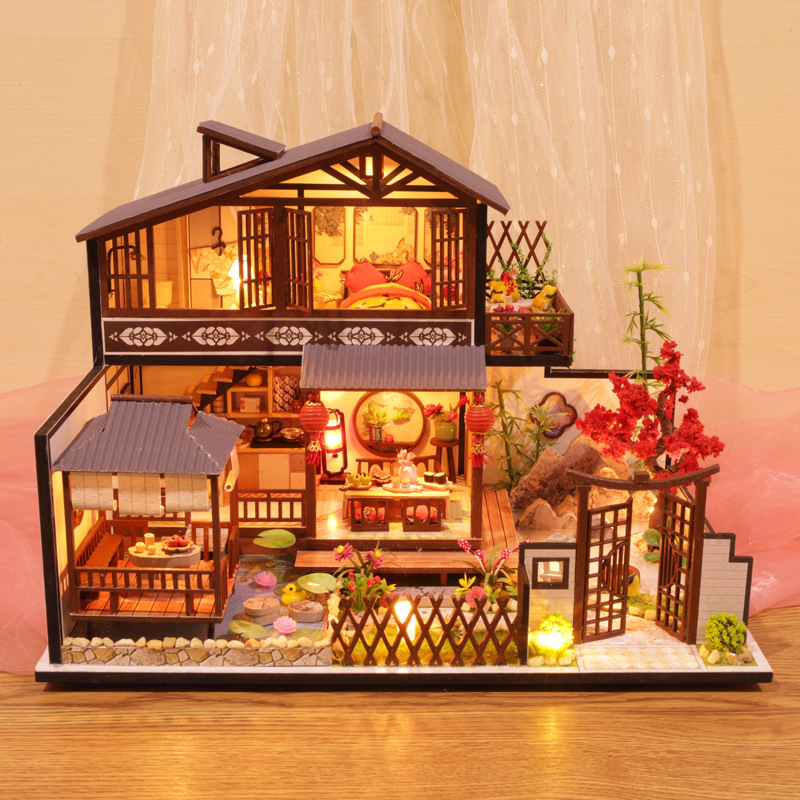 DIY ahşap minyatür Model seti  - Model Kit Japanese incelemesi ve fiyatı
