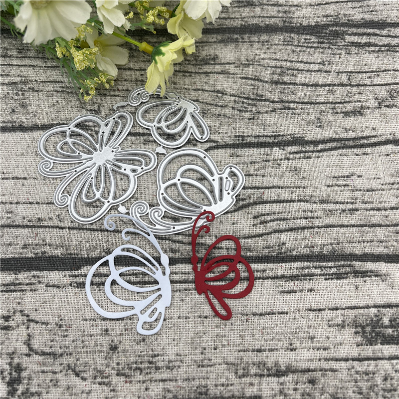 Kelebek çiçek Metal kesme die  - Model Kit Cutter incelemesi ve fiyatı