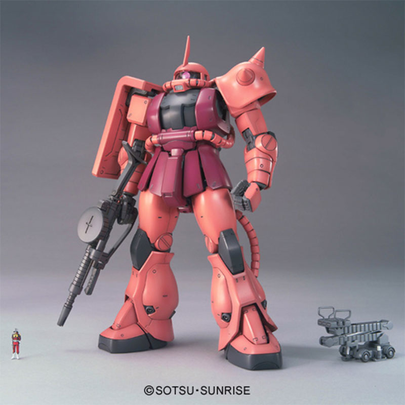 Bandai MG 1/100 MS 06S Char Za - Model Kit Zaku incelemesi ve fiyatı