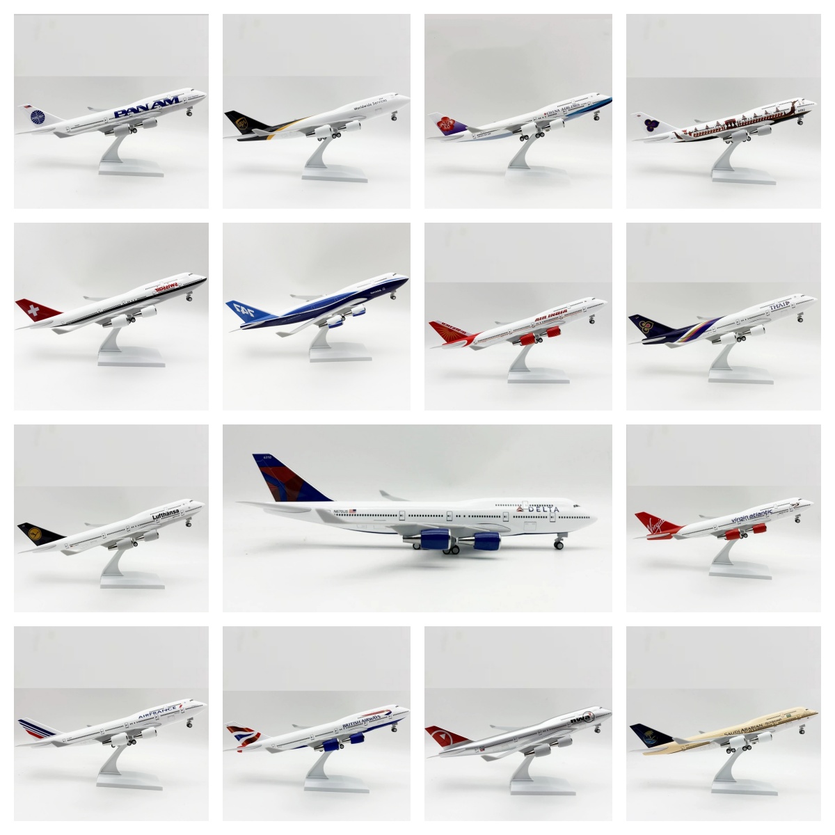 30 cm Ölçekli Uçak 1/250 B747  - Model Kit Plane incelemesi ve fiyatı