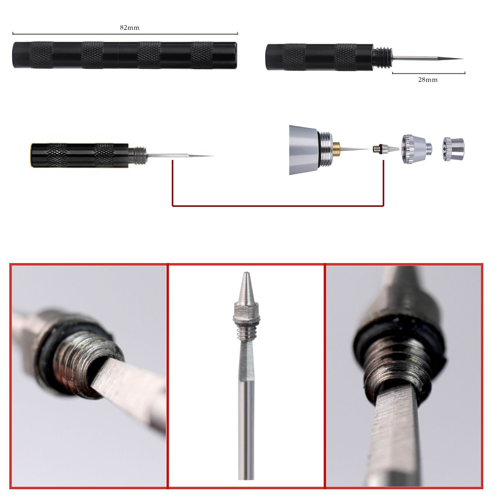 SAGUD 19 Parça Airbrush Temizl - Model Kit Weapons incelemesi ve fiyatı
