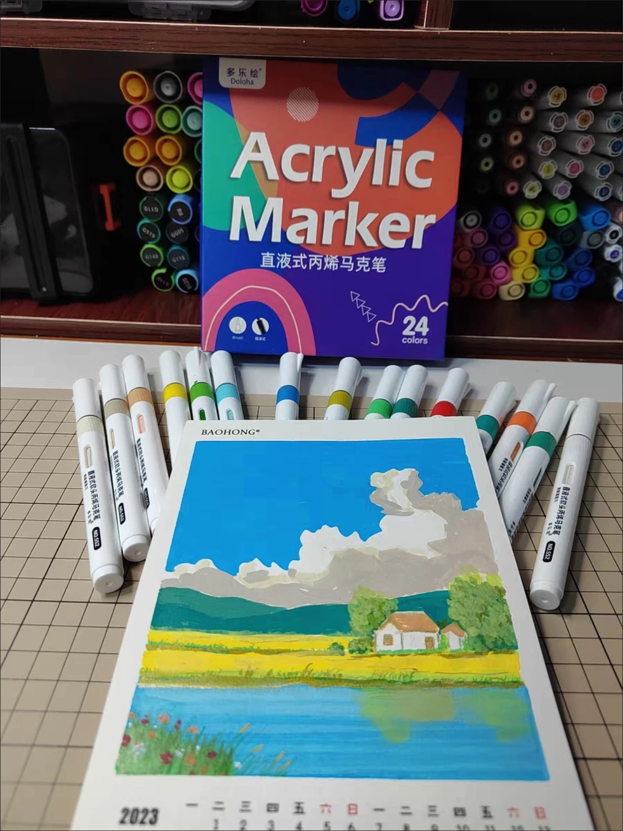 DOLOHA Doloha Akrilik Marker K - Model Kit Markers incelemesi ve fiyatı